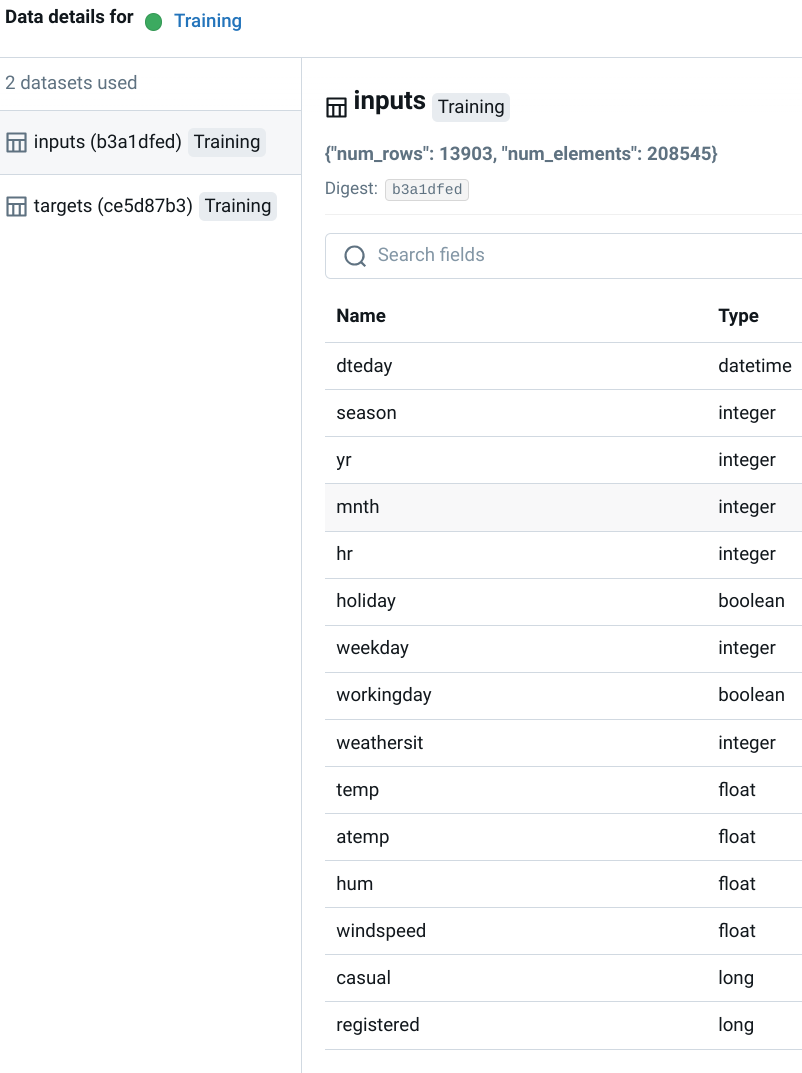 Lineage Datasets